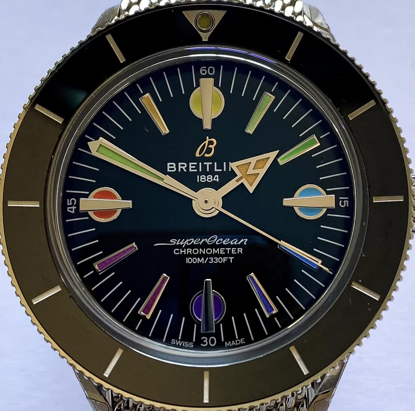 Breitling Superocean Heritage 57 - with rainbow index markers