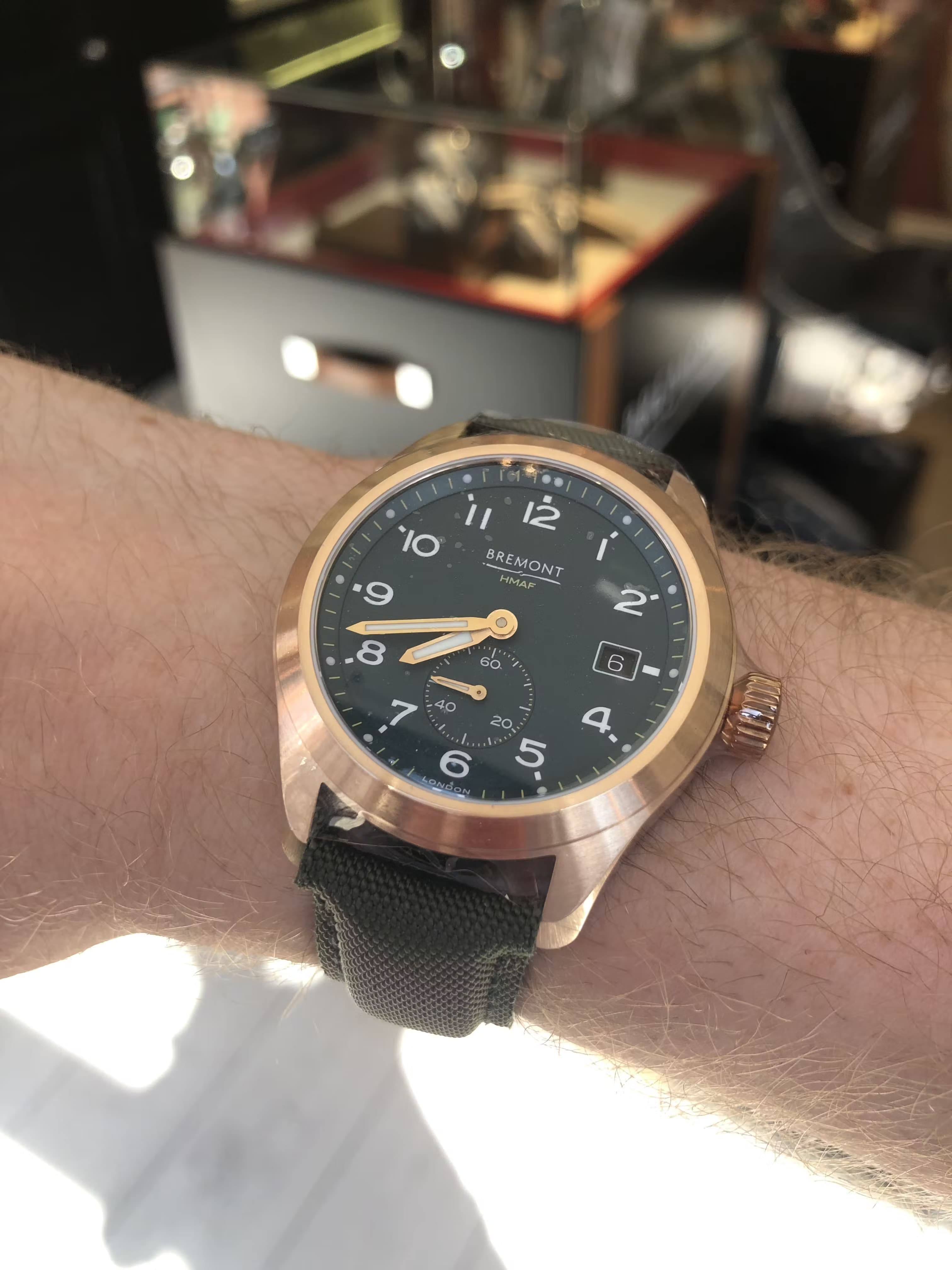 The Broadsword - Inspired by watches issued to solider during WWII