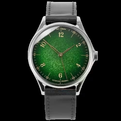 anOrdain Model 1 Green Fume Dial