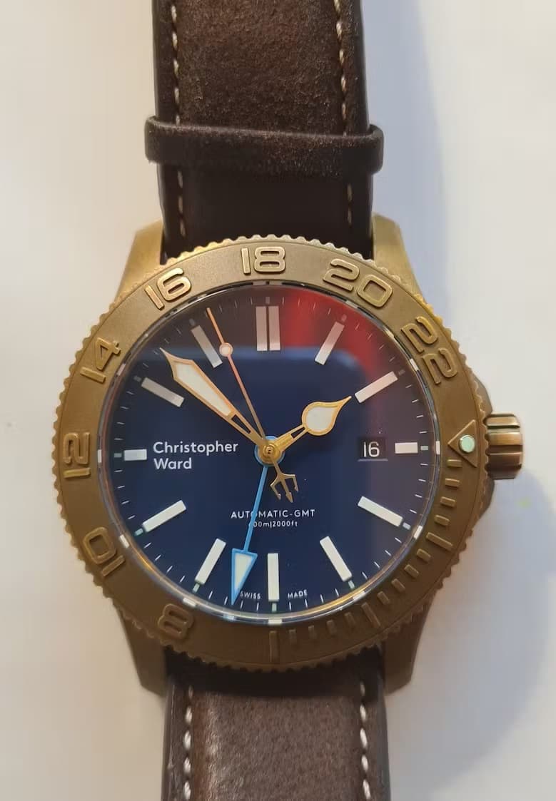 Christopher Ward C60 Trident Bronze Pro 600