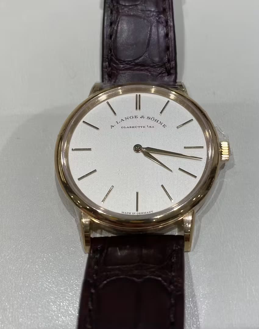 A Lange & Sohne, Saxonia 1815. A beautiful simple dial