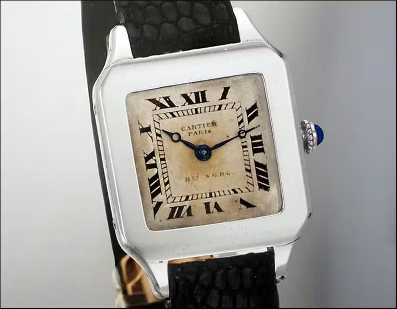 The Original Cartier Santos-Dumos, made in 1904. Image courtesy of cartier.com