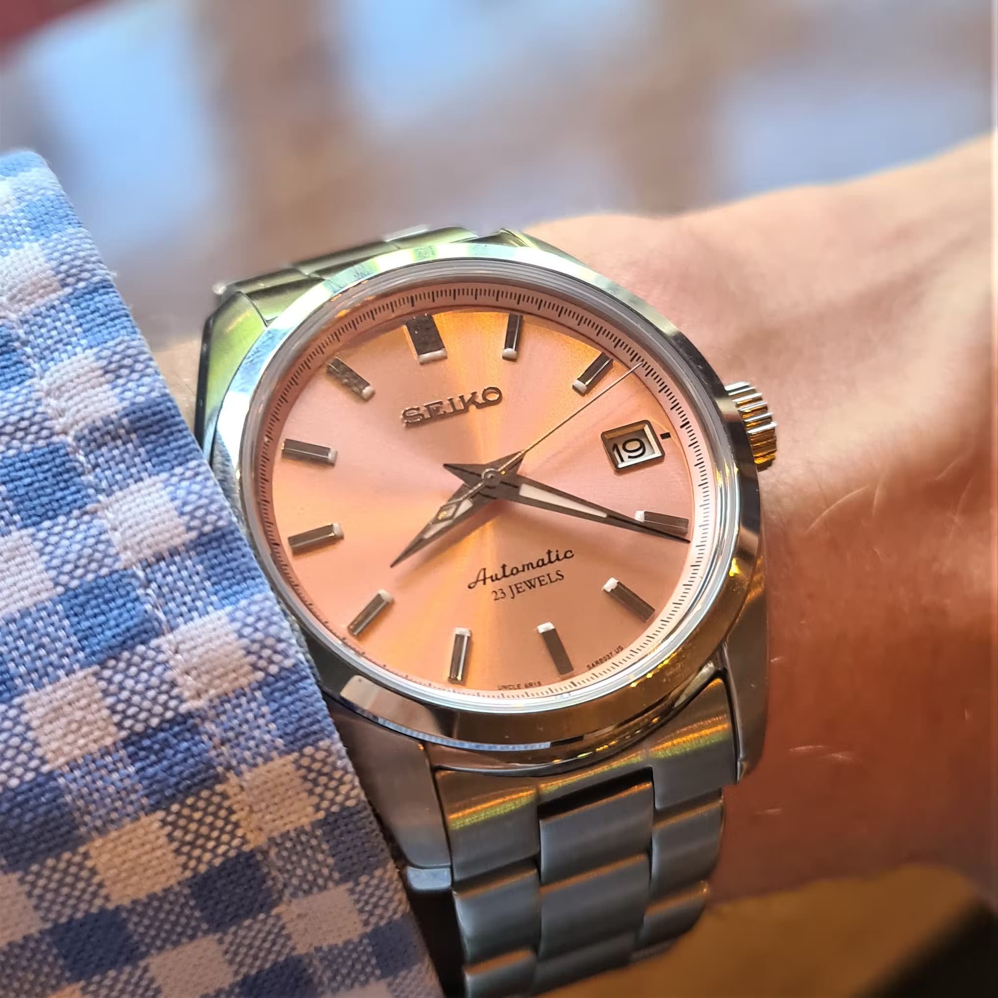 A Smart Seiko Dress Watch that could be worn to the office or for special occasions.