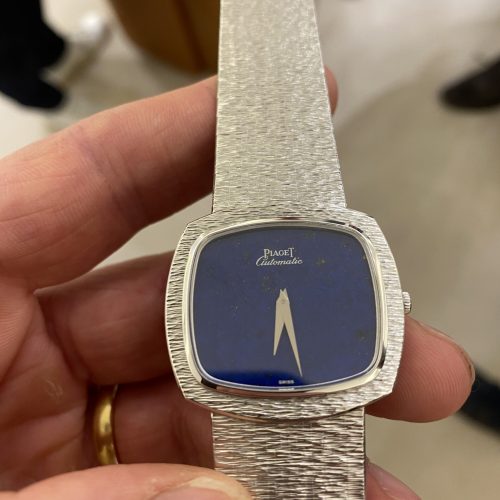 Piaget Lapis Lazuli in near perfect condition. The owner is very careful where and when he wears it